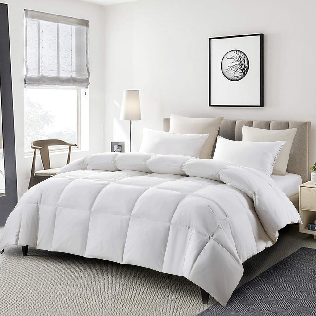 Goose Feather Down Fiber Cotton Comforter