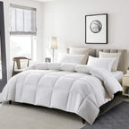 Goose Feather Down Fiber Cotton Comforter