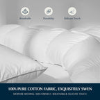 Goose Feather Down Fiber Cotton Comforter