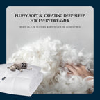 Goose Feather Down Fiber Cotton Comforter