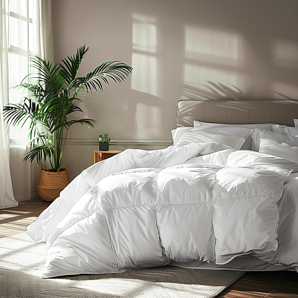 Goose Feather Down Fiber Cotton Comforter